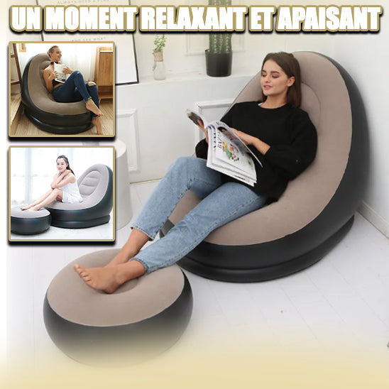 Canapé pouf sans remplissage