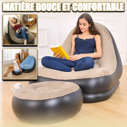 Canapé pouf sans remplissage